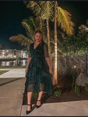 Green Holiday Dress